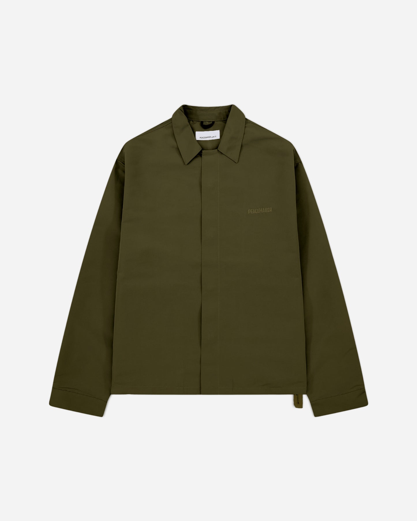 OAMC Peacemaker System Shirt Military Green Shirts Longsleeve Shirt PCM3OS03APL003054 MILITARY GREEN