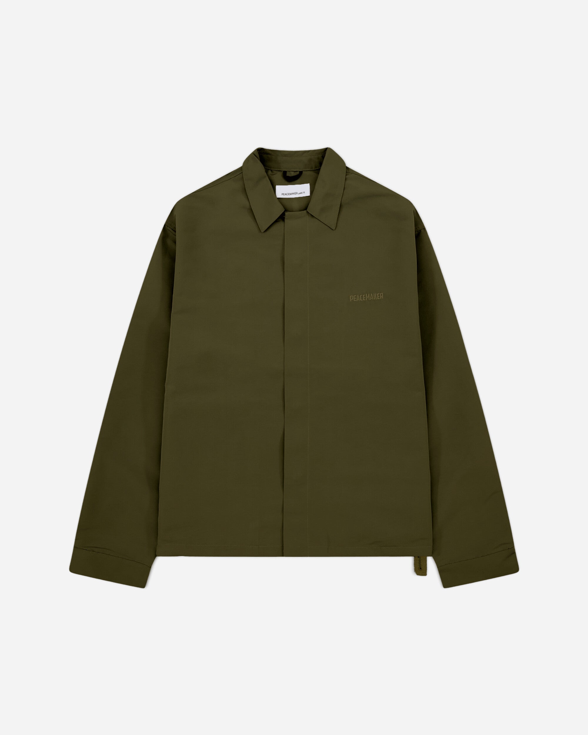 OAMC Peacemaker System Shirt Military Green Shirts Longsleeve Shirt PCM3OS03APL003054 MILITARY GREEN