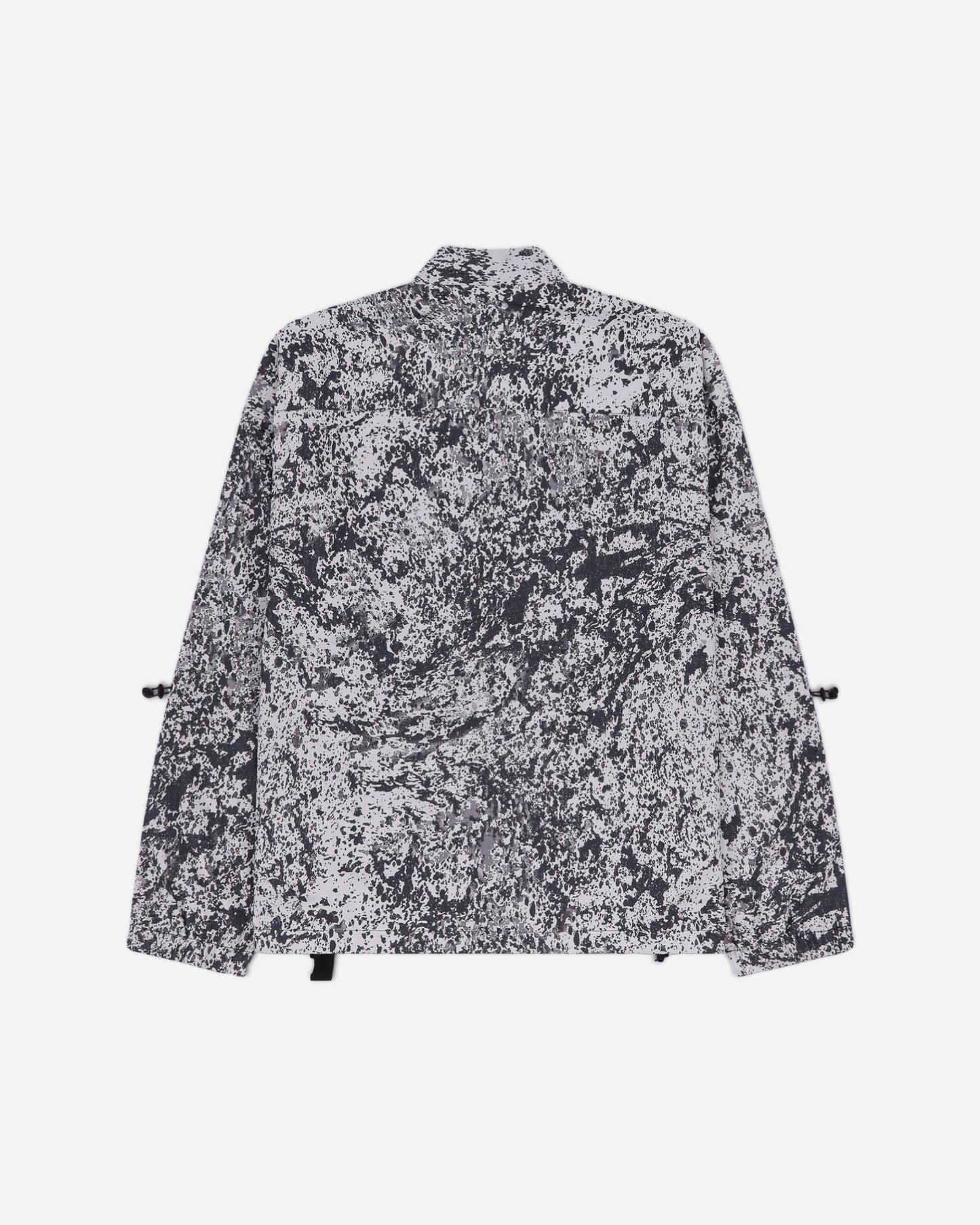 OAMC Peacemaker Tech Overshirt Ash All Over Print Shirts Overshirt PCM3OS18ACO018S01 ASH ALL OVER PRINT