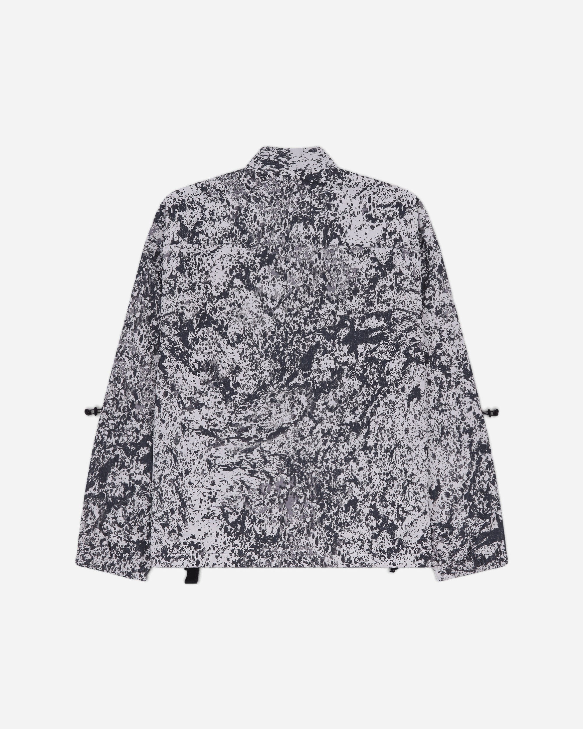 OAMC Peacemaker Tech Overshirt Ash All Over Print Shirts Overshirt PCM3OS18ACO018S01 ASH ALL OVER PRINT