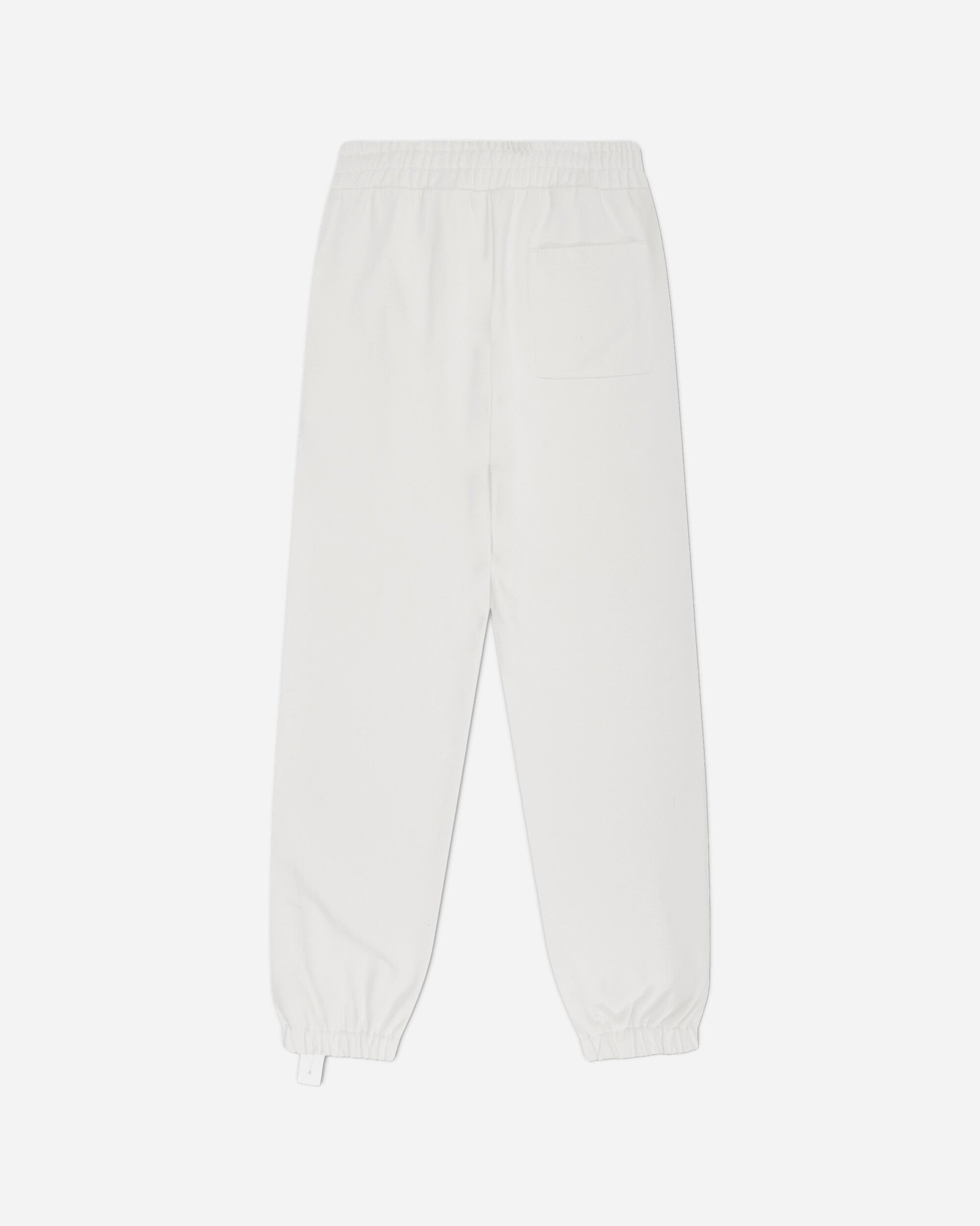 OAMC Peacemaker Loose Fit Sweatpants Peacemaker Logo White Pants Sweatpants PCM2OW01PFT00201 01