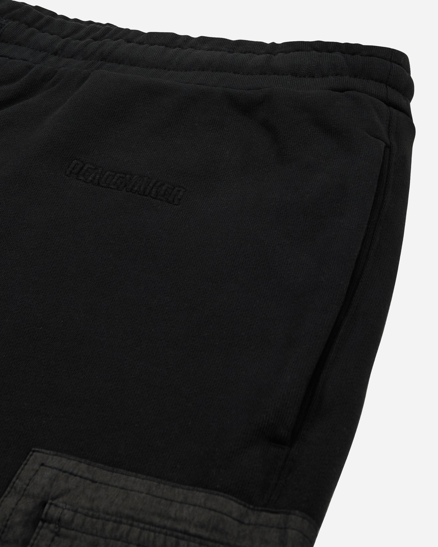 OAMC Peacemaker Cargo Sweatshort Black Shorts Sweatshorts PCM30R05AFT001099 BLACK