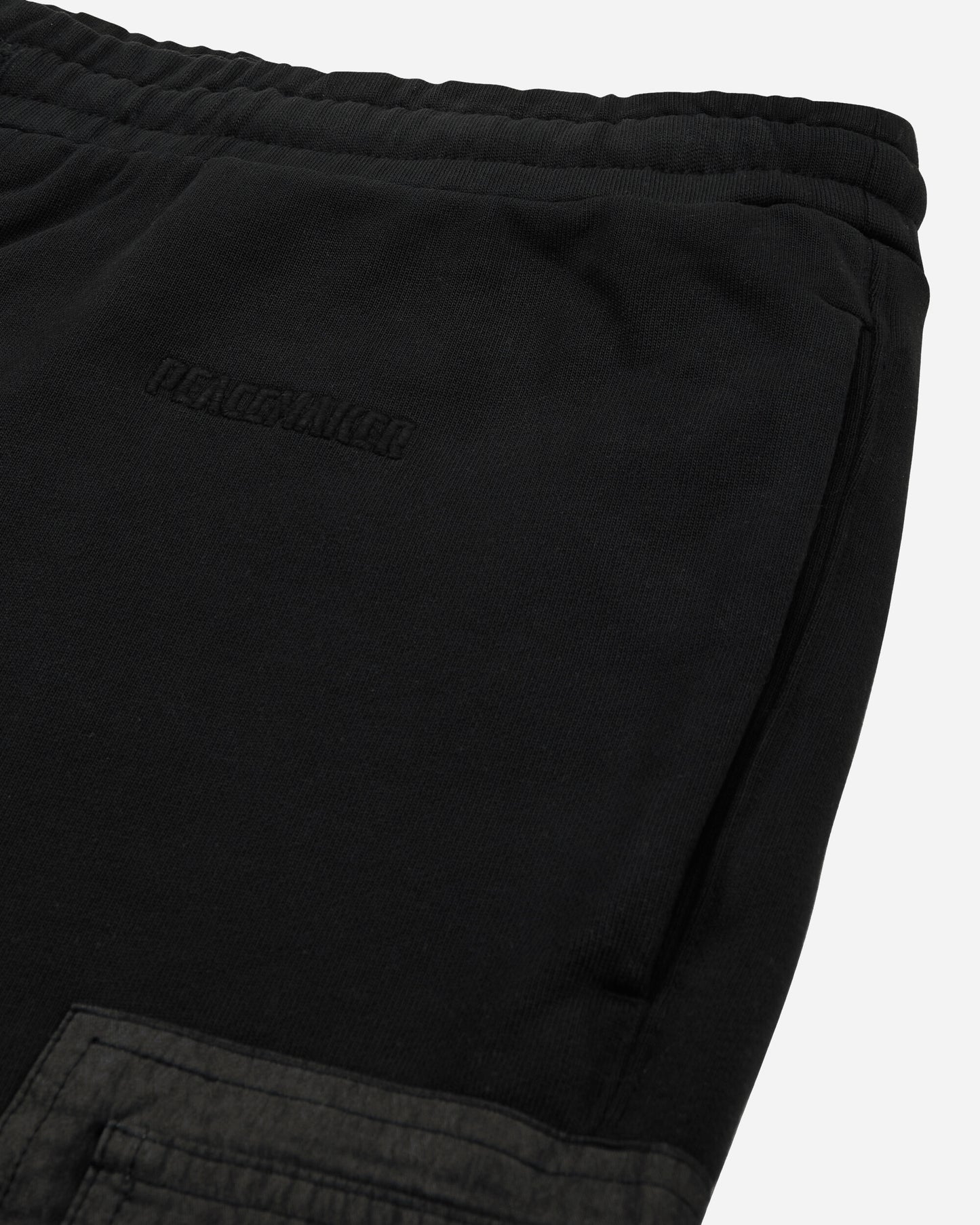 OAMC Peacemaker Cargo Sweatshort Black Shorts Sweatshorts PCM30R05AFT001099 BLACK
