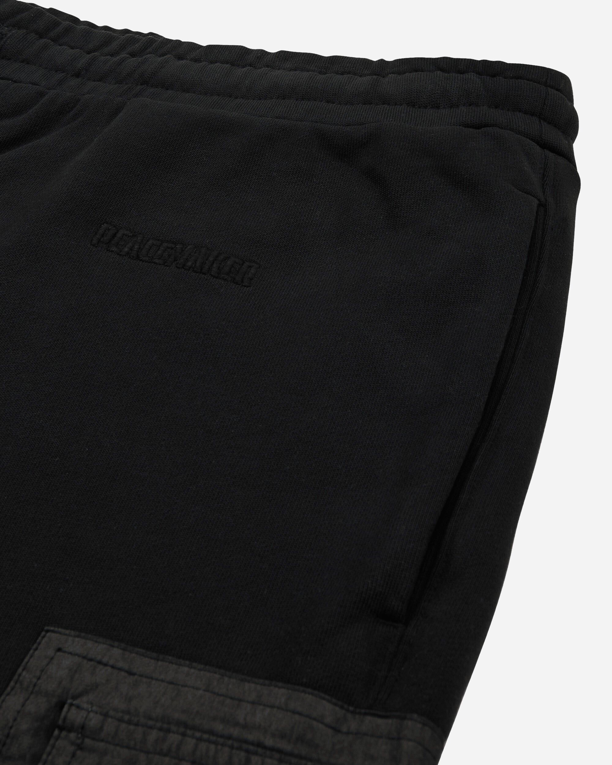 OAMC Peacemaker Cargo Sweatshort Black Shorts Sweatshorts PCM30R05AFT001099 BLACK