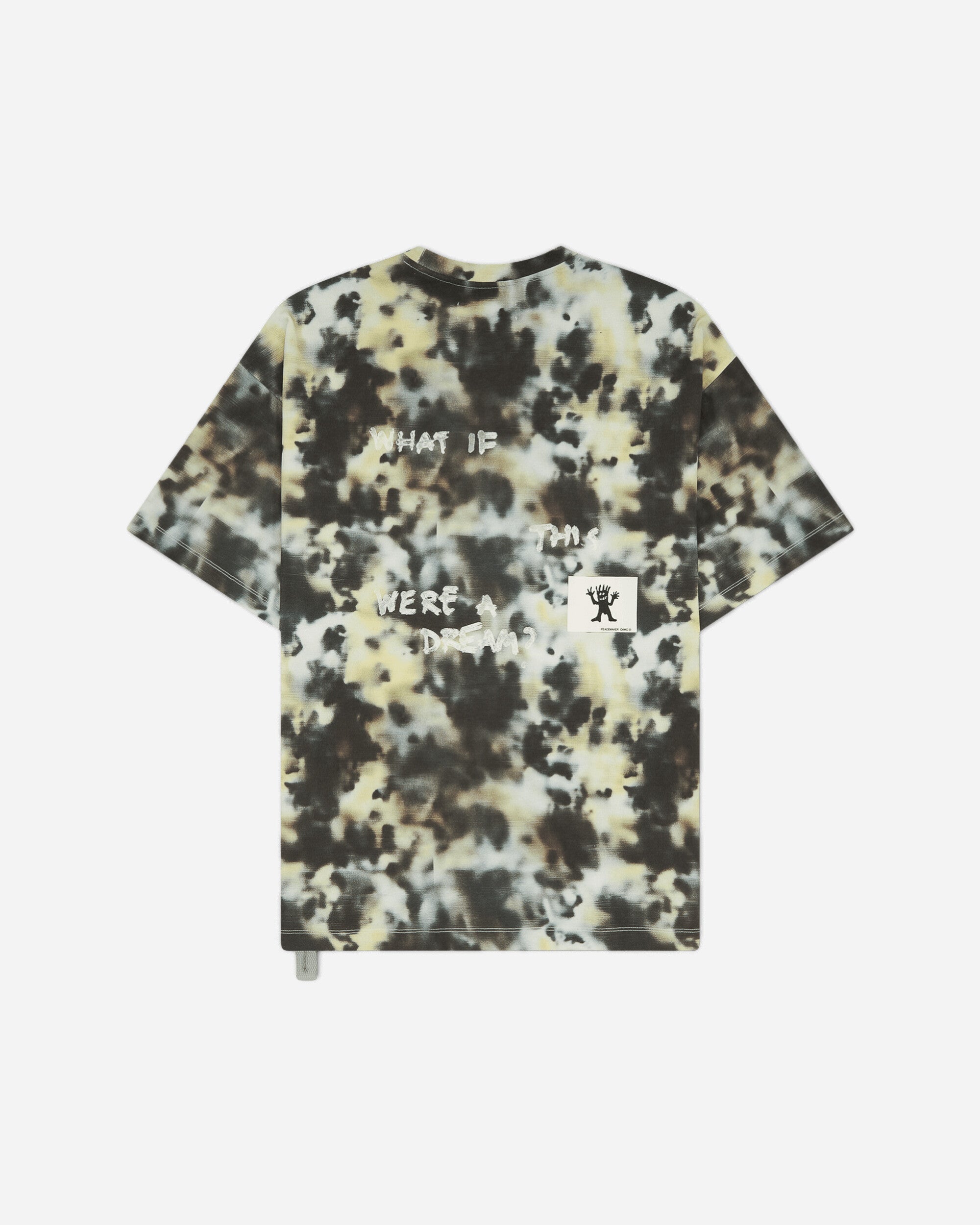 OAMC Peacemaker Loose Fit Tshirt Camo  Print Military Camo T-Shirts Top PCM2OT02FJE00654 54