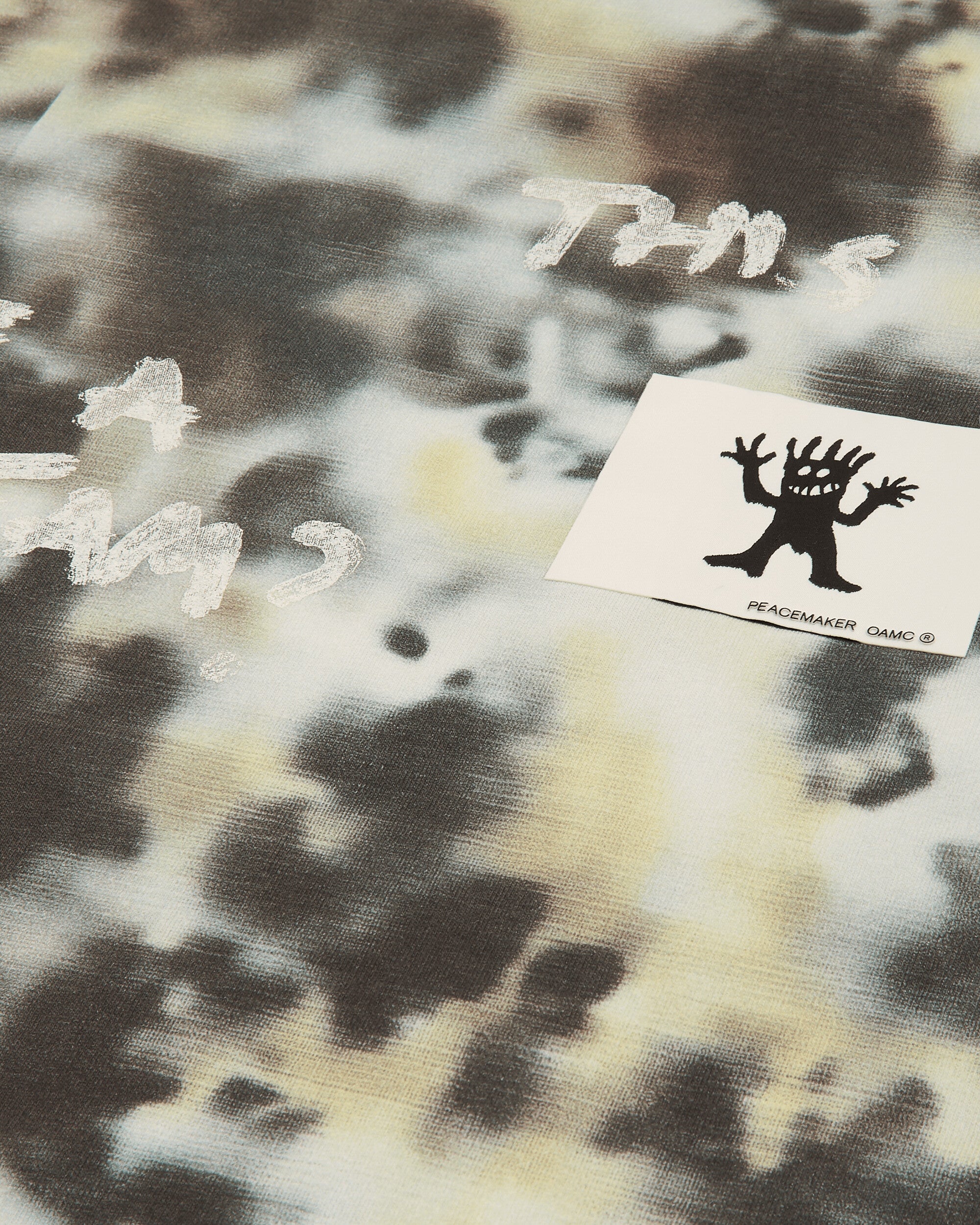 OAMC Peacemaker Loose Fit Tshirt Camo  Print Military Camo T-Shirts Top PCM2OT02FJE00654 54