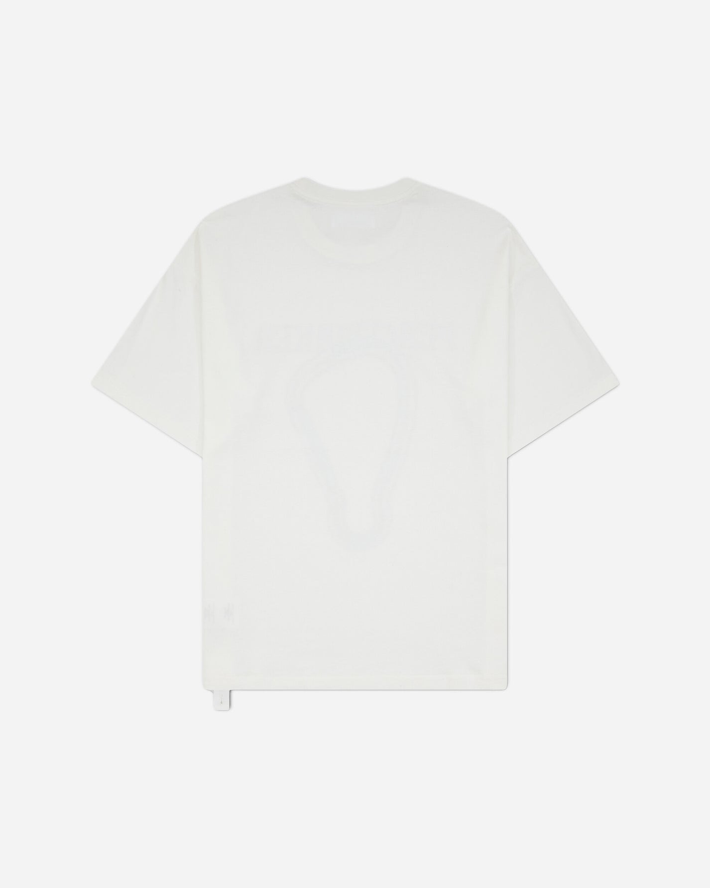 OAMC Peacemaker Loose Fit Tshirt Carabinier  Print White T-Shirts Top PCM2OT02NJE00201 01