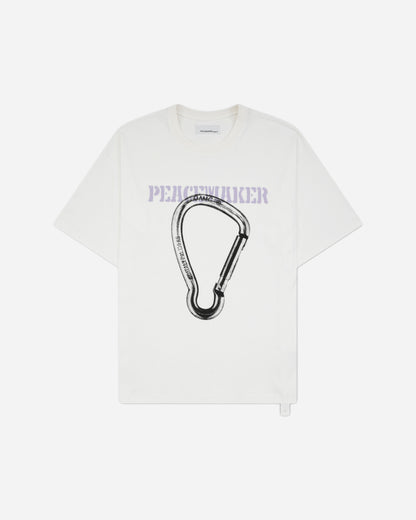 OAMC Peacemaker Loose Fit Tshirt Carabinier  Print White T-Shirts Top PCM2OT02NJE00201 01