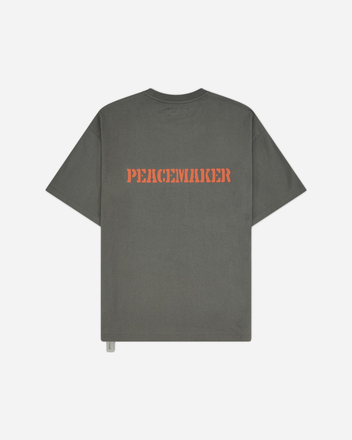 OAMC Peacemaker Loose Fit Tshirt Dynamo  Print Gray T-Shirts Top PCM2OT02HJE00295 95