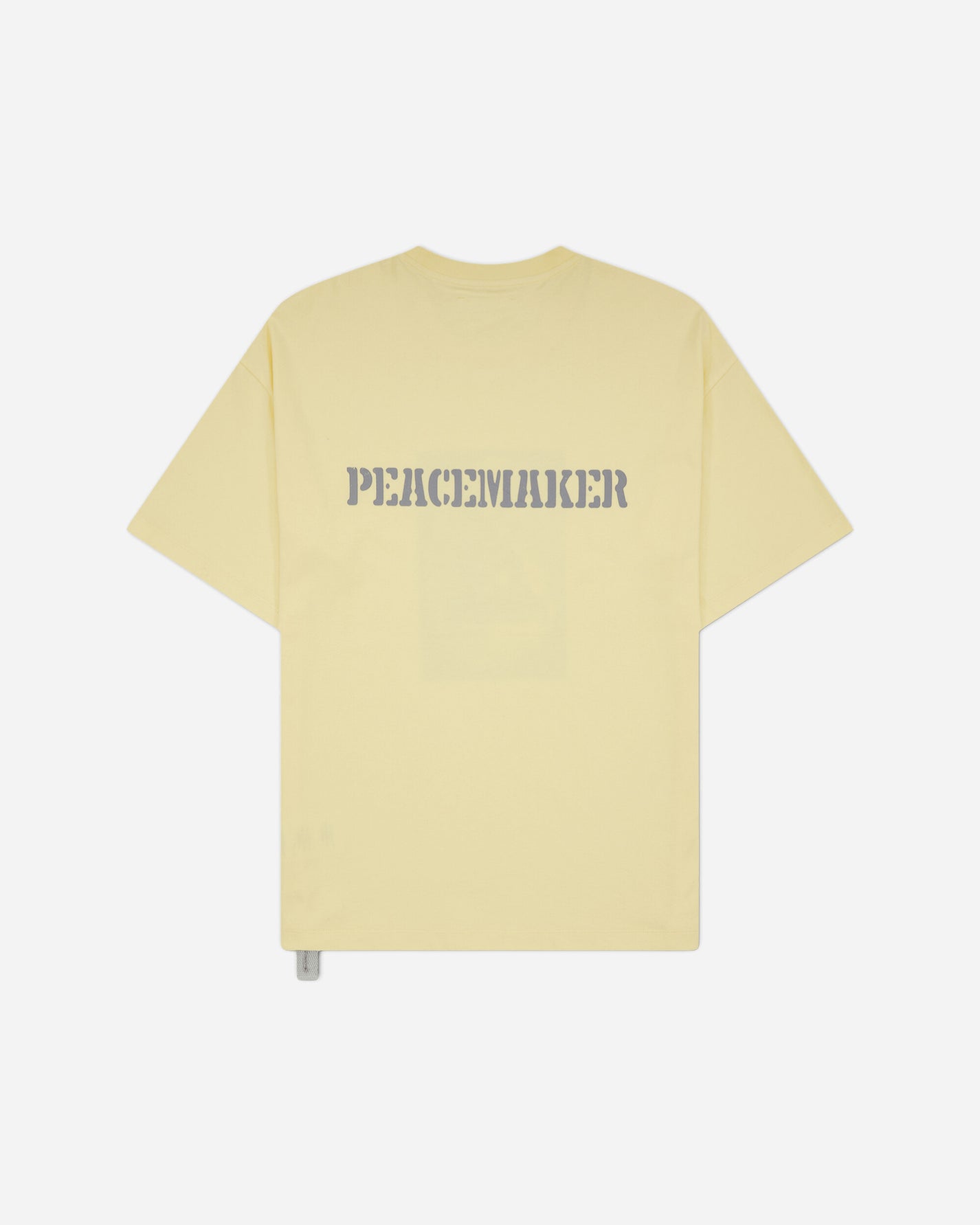 OAMC Peacemaker Loose Fit Tshirt Dynamo  Print Light Yellow T-Shirts Top PCM2OT02HJE00214 14