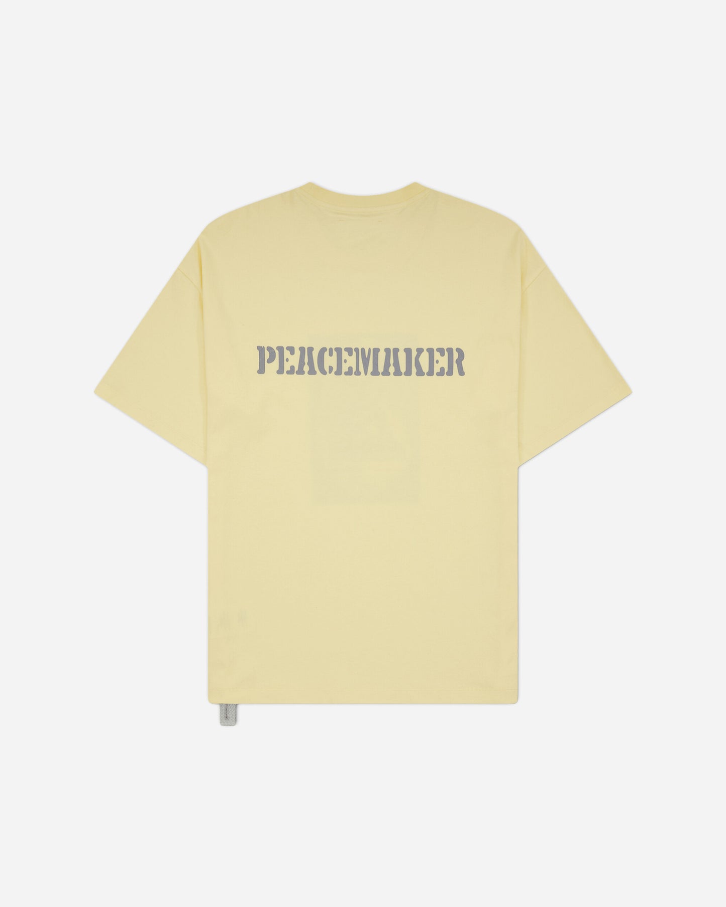 OAMC Peacemaker Loose Fit Tshirt Dynamo  Print Light Yellow T-Shirts Top PCM2OT02HJE00214 14