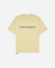 OAMC Peacemaker Loose Fit Tshirt Dynamo  Print Light Yellow T-Shirts Top PCM2OT02HJE00214 14