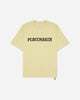 OAMC Peacemaker Loose Fit Tshirt Flowerred  Print Light Yellow T-Shirts Top PCM2OT02MJE00214 14