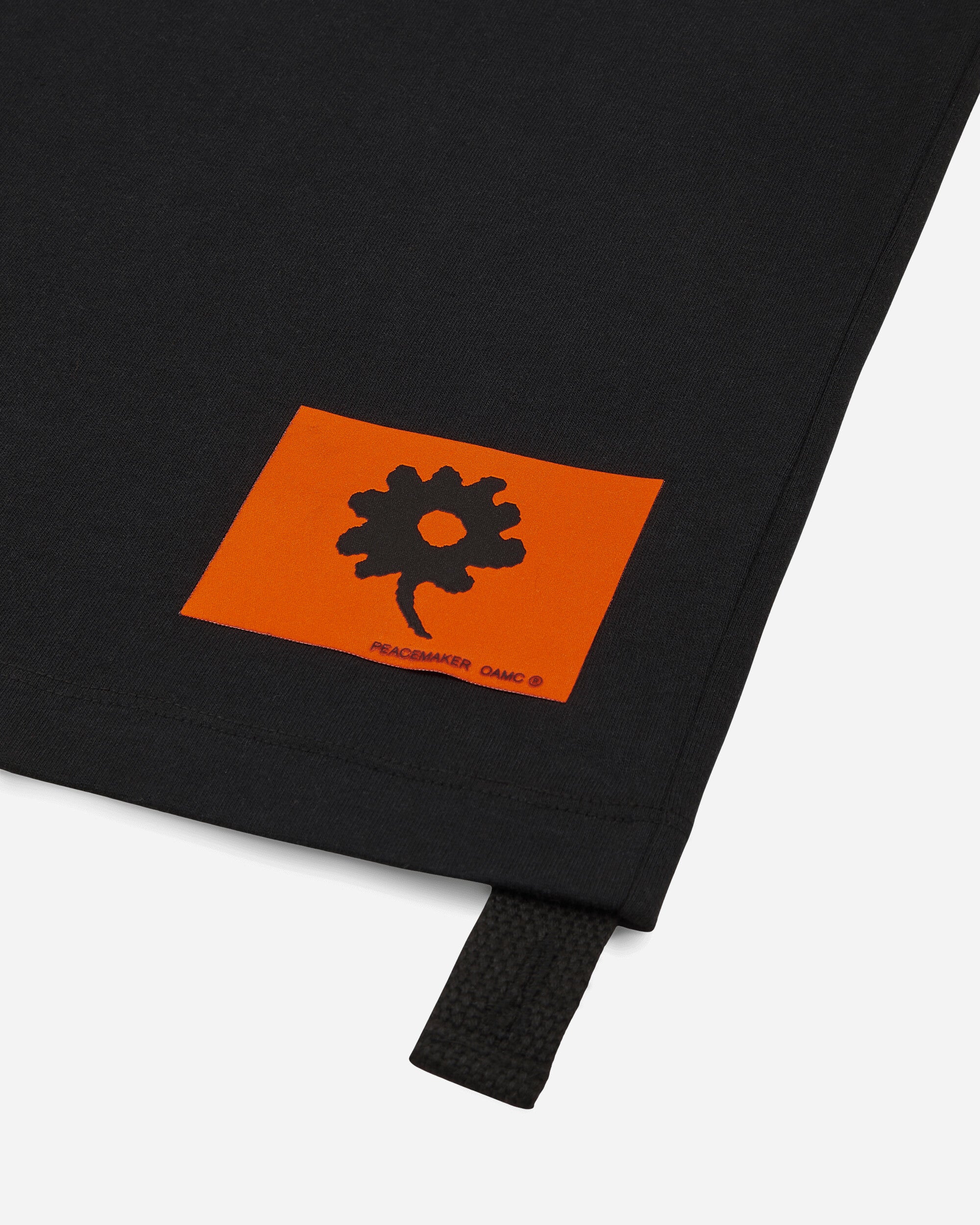 OAMC Peacemaker Loose Fit Tshirt Landart 02  Print Black T-Shirts Top PCM2OT02CJE00299 99