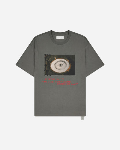 OAMC Peacemaker Loose Fit Tshirt Landart 03  Print Gray T-Shirts Top PCM2OT02DJE00295 95