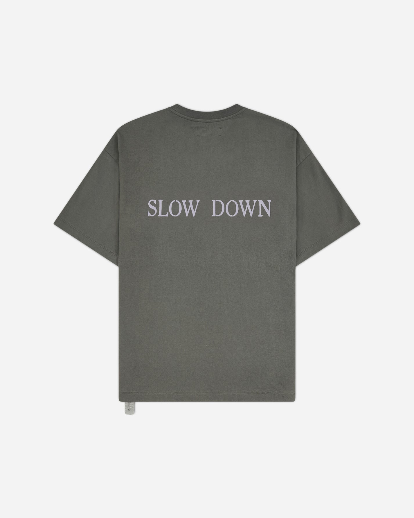 OAMC Peacemaker Loose Fit Tshirt Landart Print Gray T-Shirts Top PCM2OT02BJE00295 95