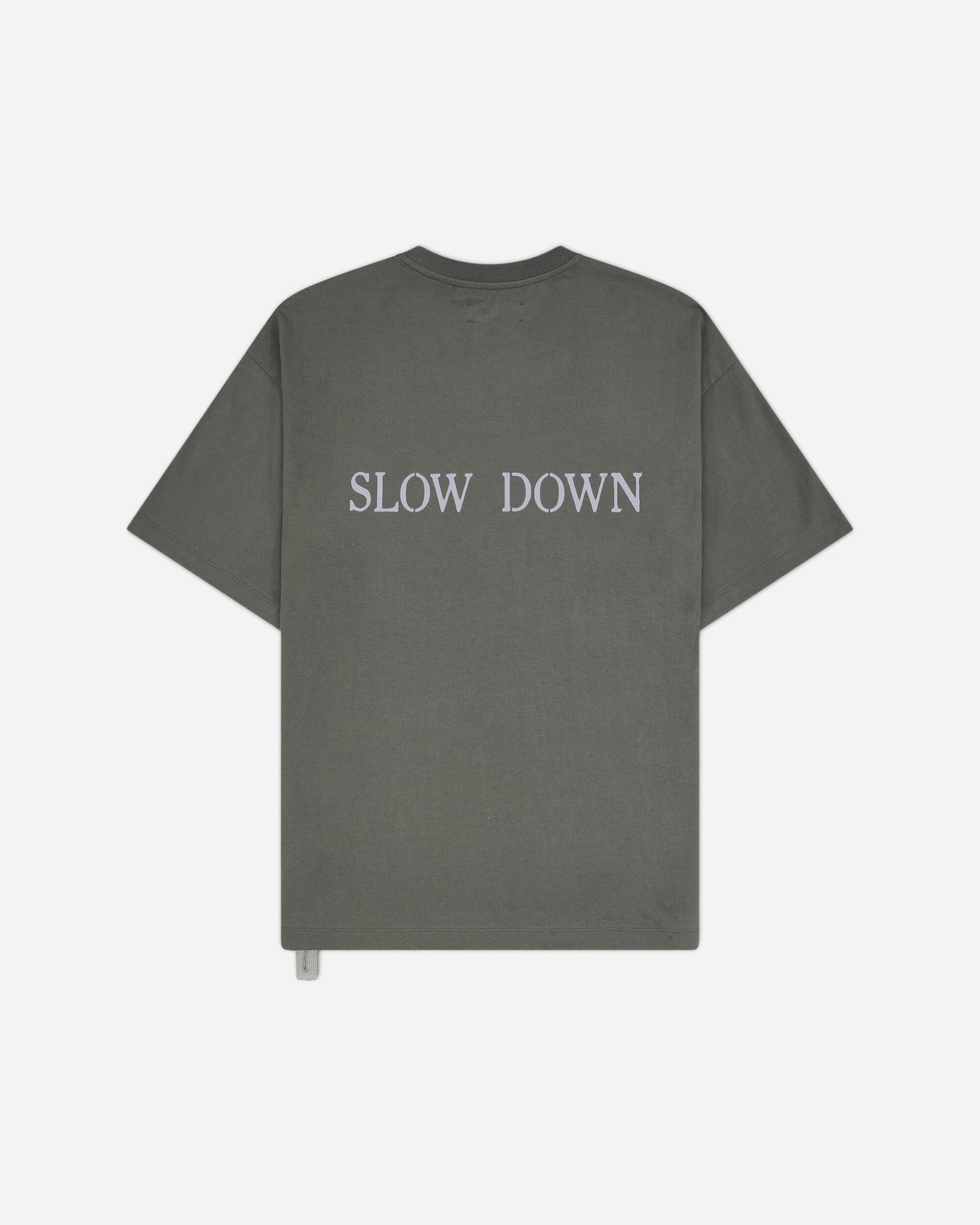 OAMC Peacemaker Loose Fit Tshirt Landart Print Gray T-Shirts Top PCM2OT02BJE00295 95