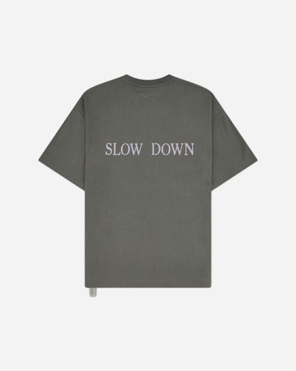 OAMC Peacemaker Loose Fit Tshirt Landart Print Gray T-Shirts Top PCM2OT02BJE00295 95