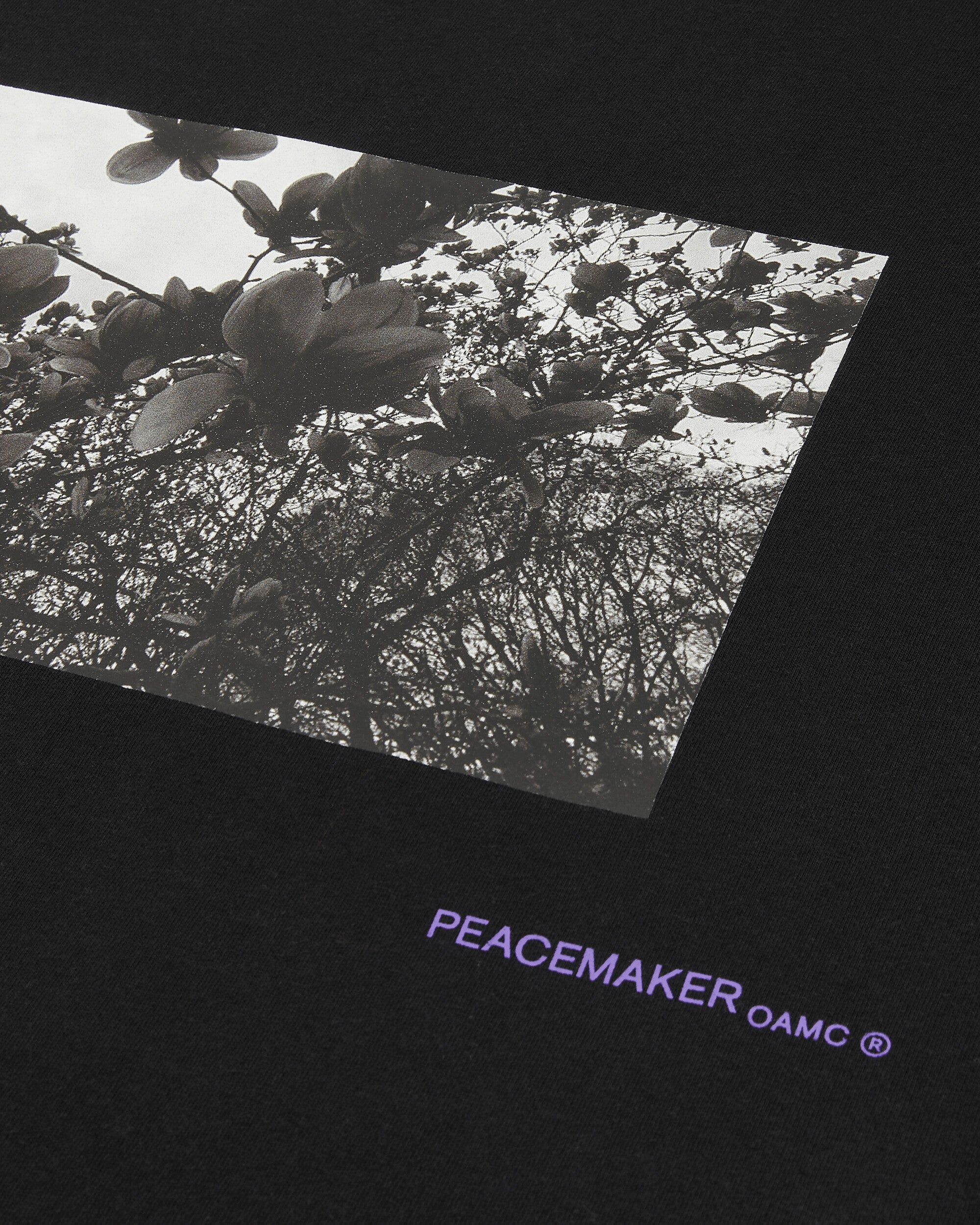 OAMC Peacemaker Loose Fit Tshirt Star  Print Black T-Shirts Top PCM2OT02LJE00299 99