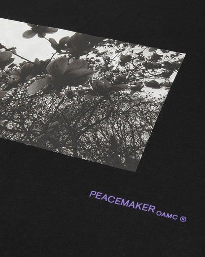 OAMC Peacemaker Loose Fit Tshirt Star  Print Black T-Shirts Top PCM2OT02LJE00299 99