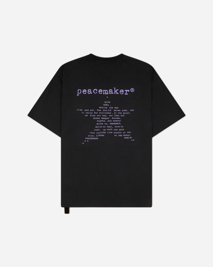 OAMC Peacemaker Loose Fit Tshirt Star  Print Black T-Shirts Top PCM2OT02LJE00299 99