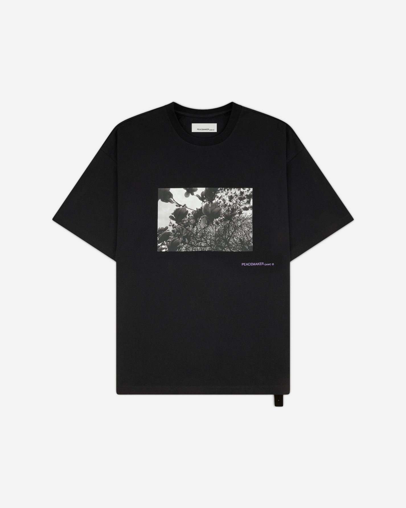 OAMC Peacemaker Loose Fit Tshirt Star  Print Black T-Shirts Top PCM2OT02LJE00299 99