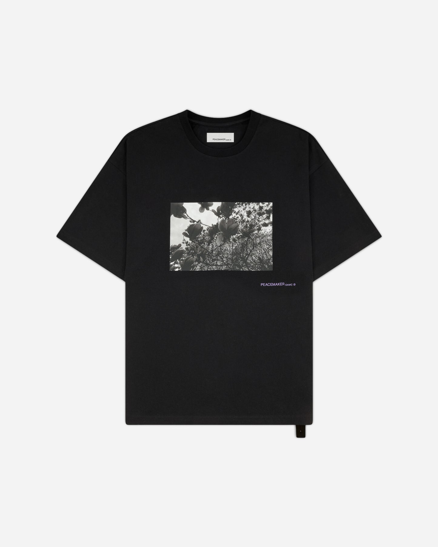 OAMC Peacemaker Loose Fit Tshirt Star  Print Black T-Shirts Top PCM2OT02LJE00299 99