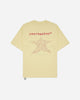 OAMC Peacemaker Loose Fit Tshirt Star  Print Light Yellow T-Shirts Top PCM2OT02LJE00214 14