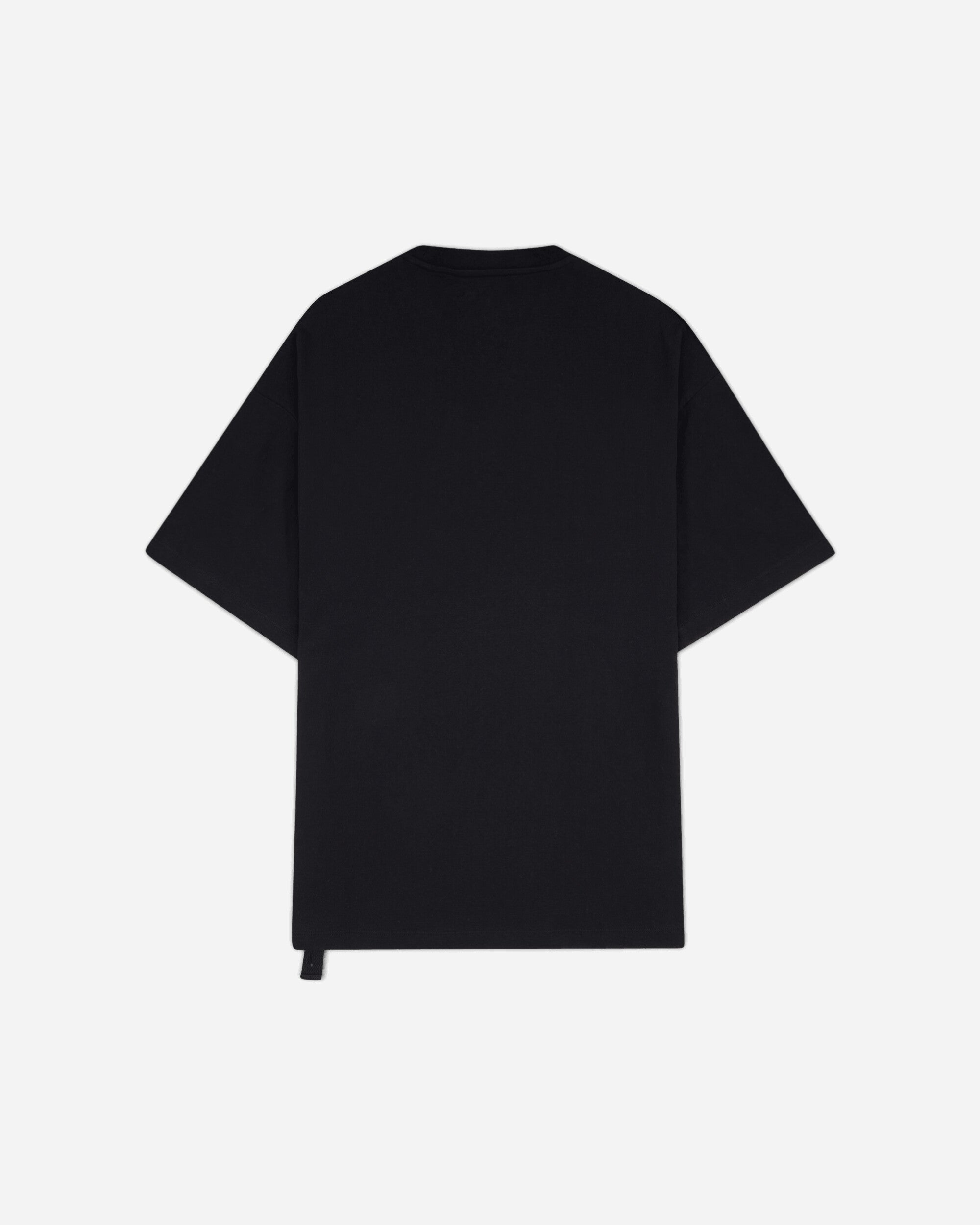 OAMC Peacemaker Oversize Tee  Apple Print Black T-Shirts Top PCM3OT02GJE002099 BLACK