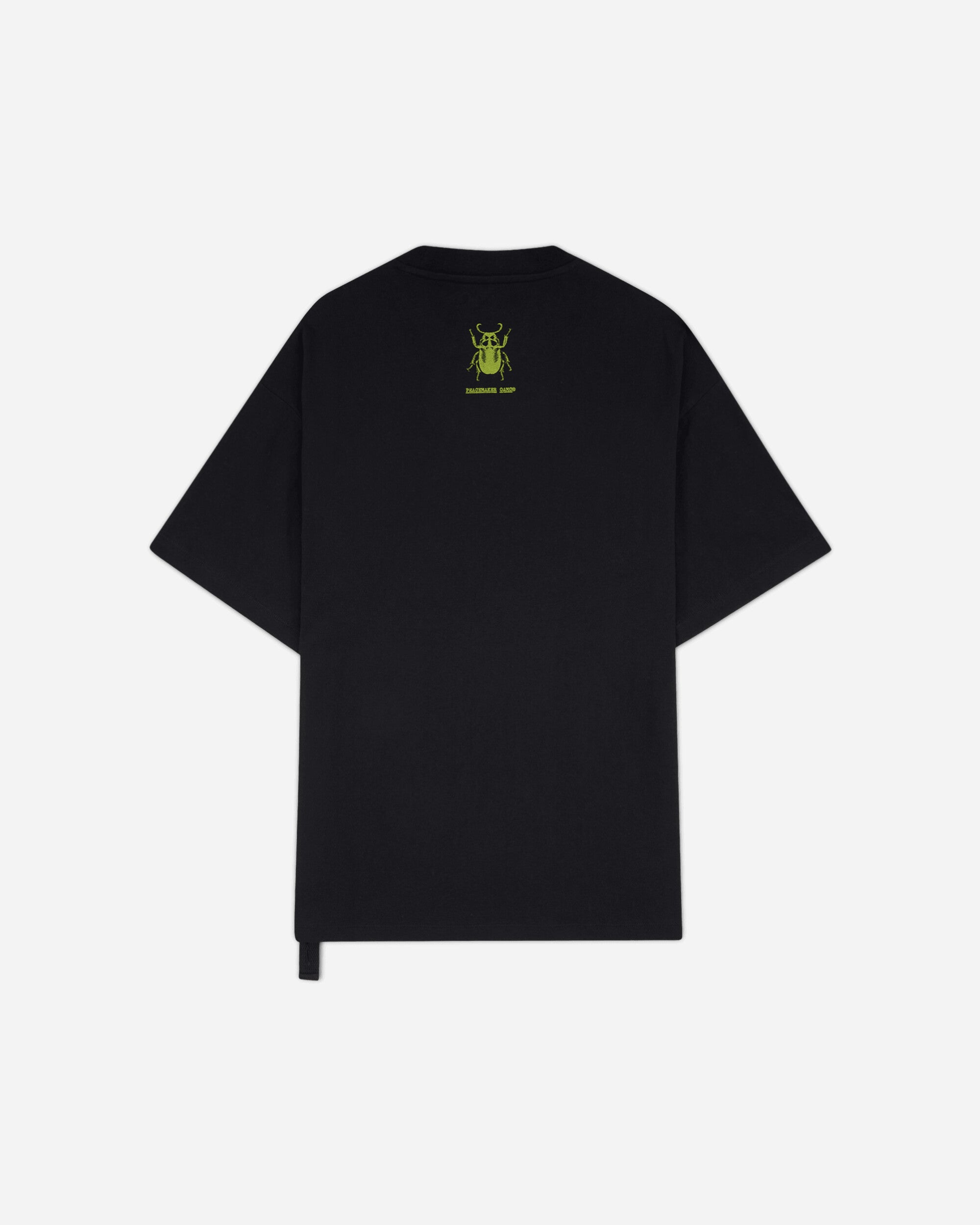 OAMC Peacemaker Oversize Tee  Stencil Print Black T-Shirts Top PCM3OT02DJE002099 BLACK