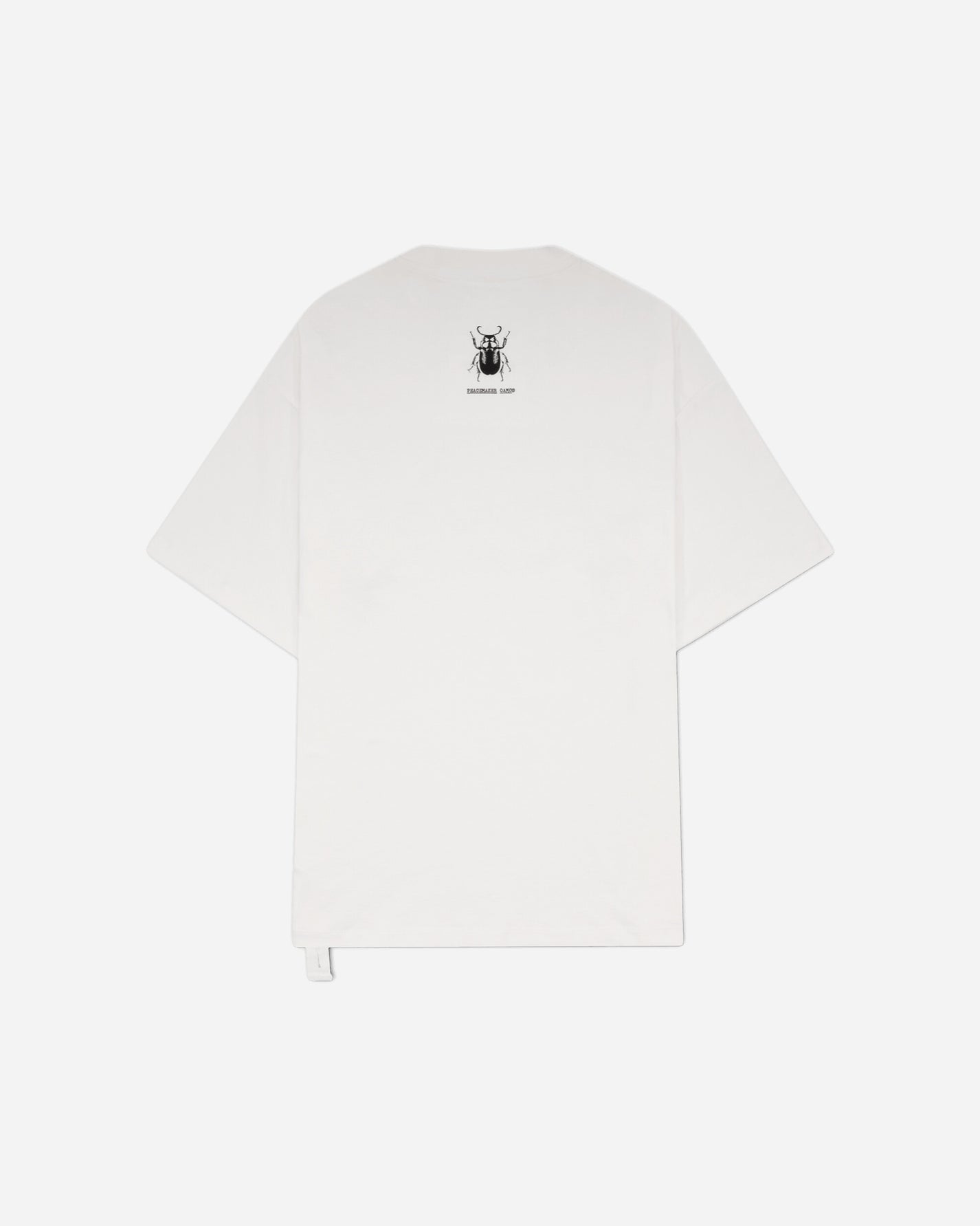 OAMC Peacemaker Oversize Tee  Stencil Print White T-Shirts Top PCM3OT02DJE002001 WHITE