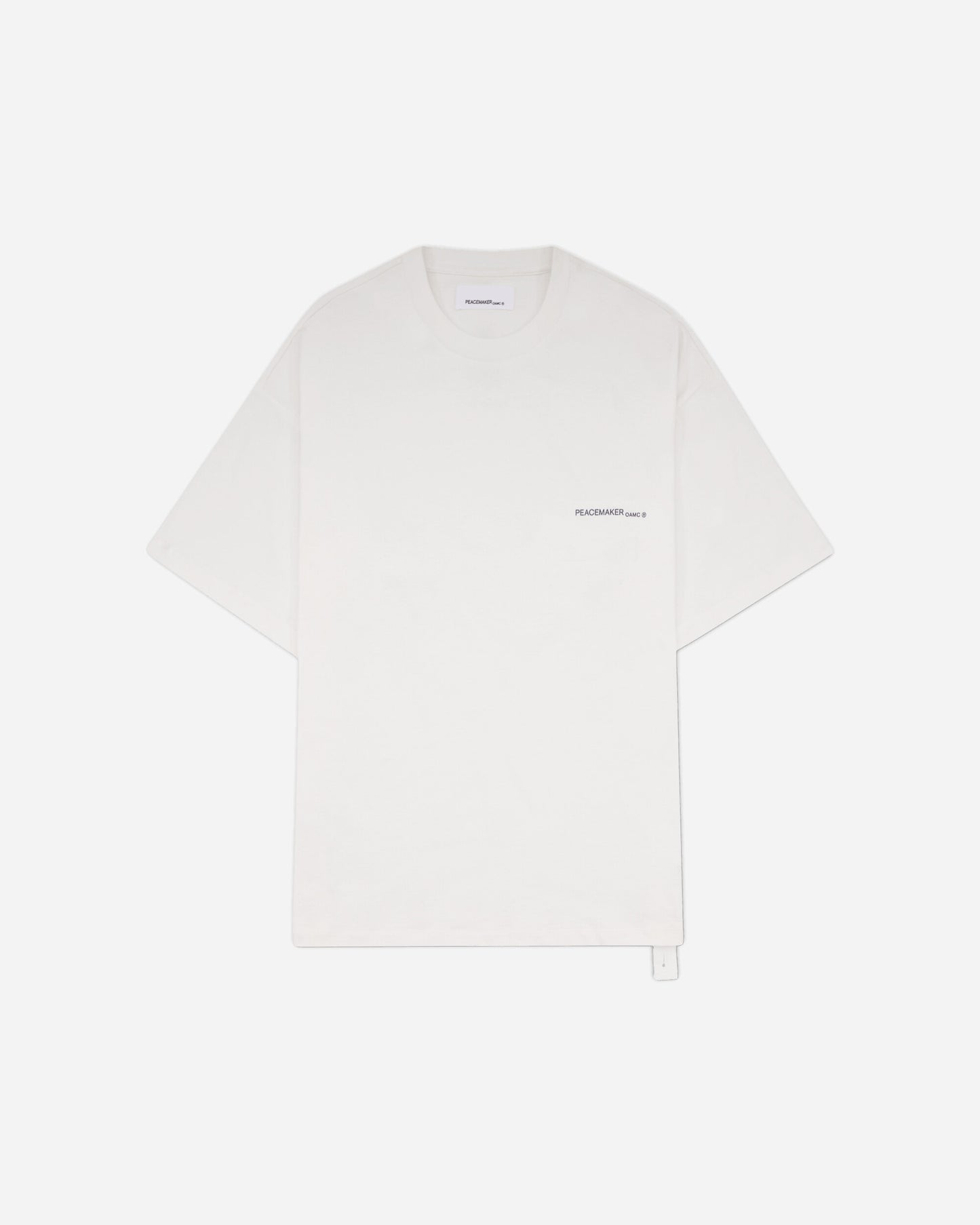 OAMC Peacemaker Oversize Tee  Tree Over Print White T-Shirts Top PCM3OT02MJE001001 WHITE