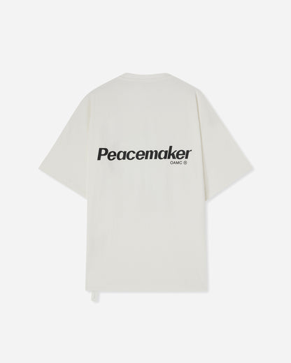OAMC Peacemaker Peacemaker Dark Flower S/S Tshirt Snow White T-Shirts Top PCM1OT02FJE002002 WHT