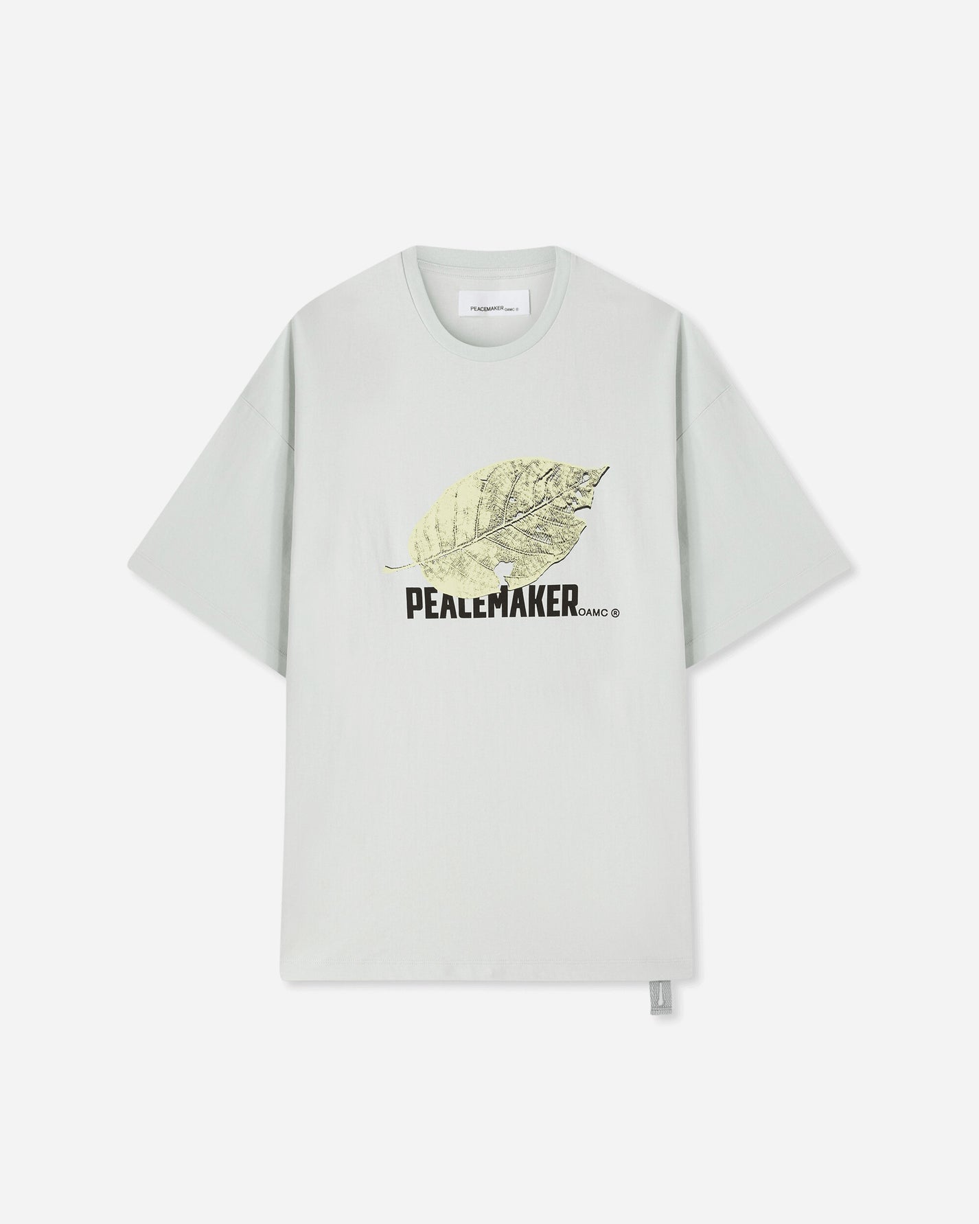 OAMC Peacemaker Peacemaker Leaf S/S Tshirt Ice Flow T-Shirts Top PCM1OT02QJE002091 ICE