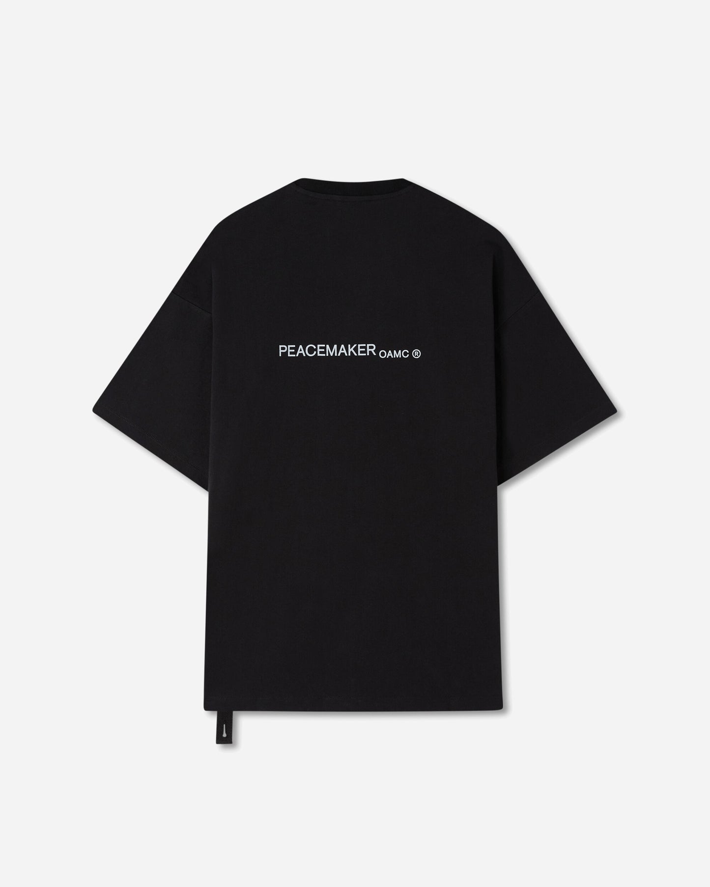 OAMC Peacemaker Peacemaker Lighter S/S Tshirt Black T-Shirts Top PCM1OT02RJE002099 BLK