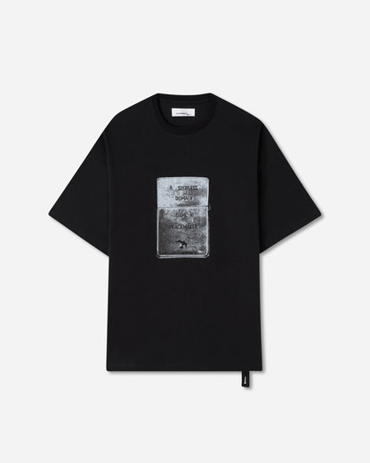 OAMC Peacemaker Peacemaker Lighter S/S Tshirt Black T-Shirts Top PCM1OT02RJE002099 BLK