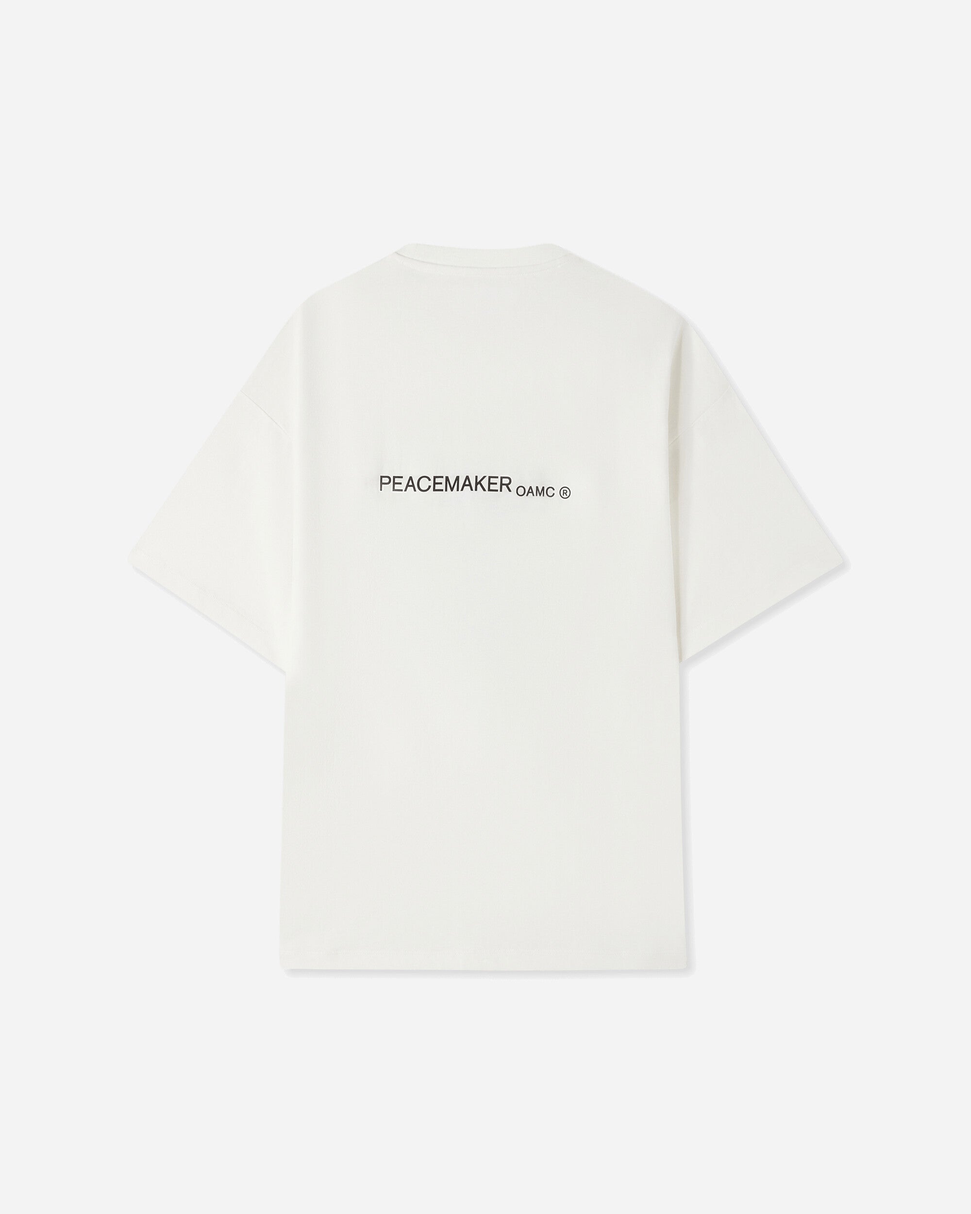 OAMC Peacemaker Peacemaker Lighter S/S Tshirt Snow White T-Shirts Top PCM1OT02RJE002002 WHT