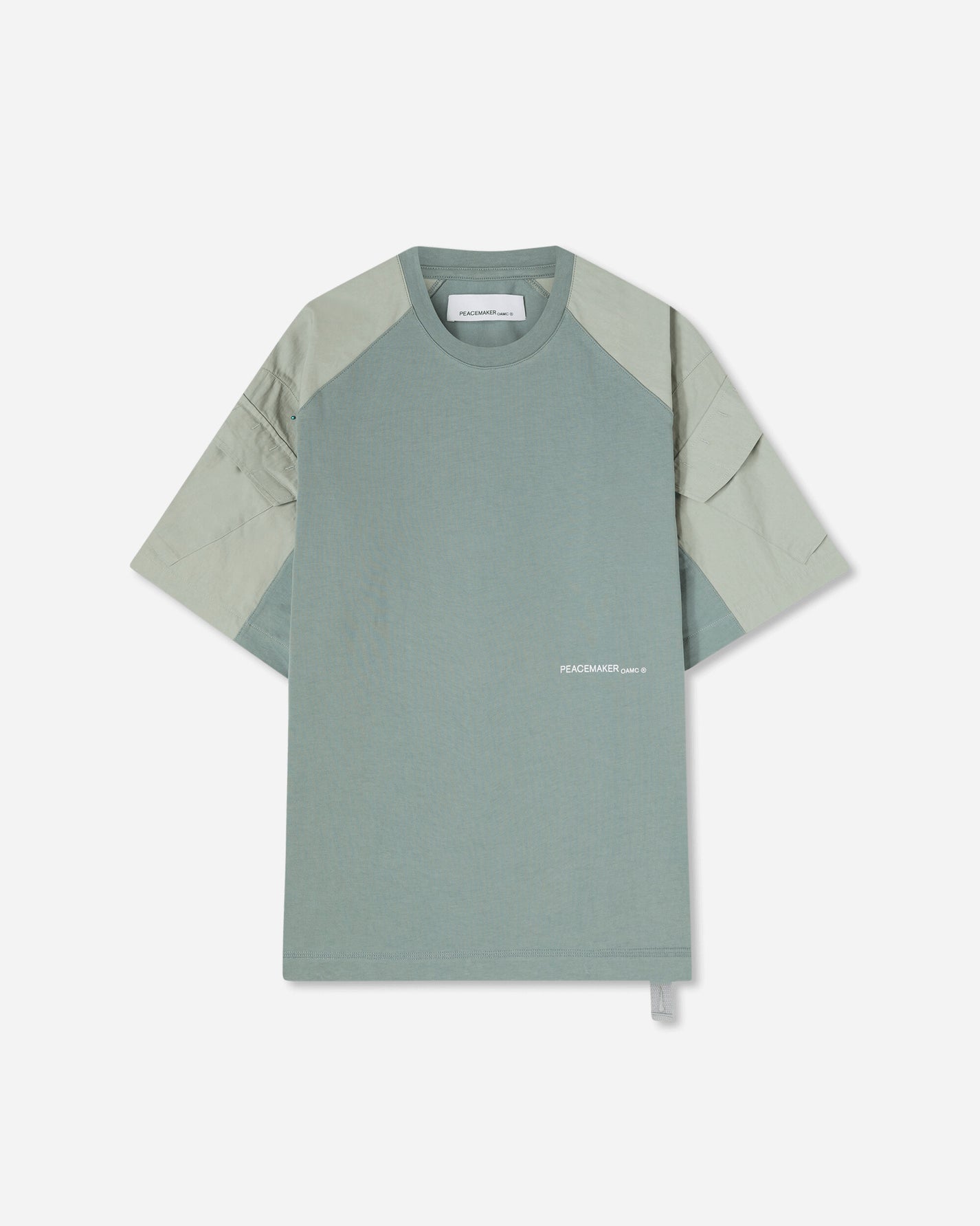 OAMC Peacemaker Peacemaker Sl Cargo Tee Sage Green T-Shirts Top PCM1OT06AJE003050 SGRN
