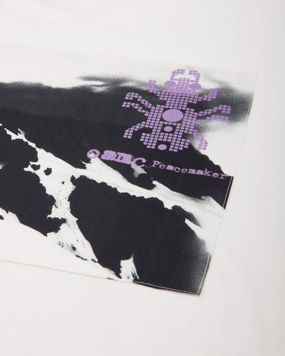 OAMC Peacemaker Pocket Tee  Landscape Print White T-Shirts Top PCM3OT03FJE001001 WHITE