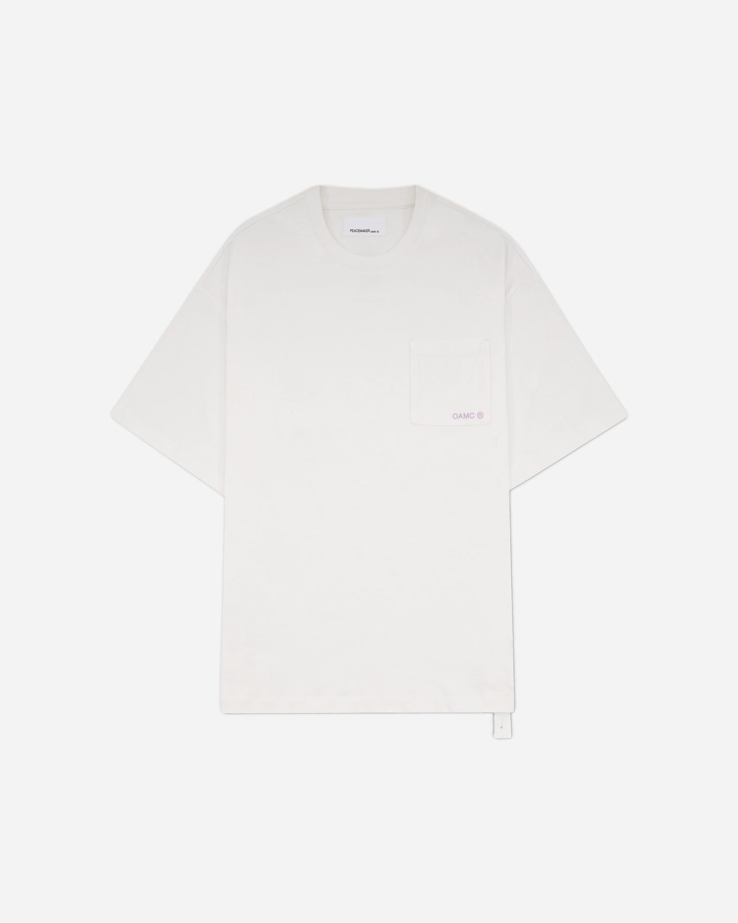 OAMC Peacemaker Pocket Tee  Landscape Print White T-Shirts Top PCM3OT03FJE001001 WHITE