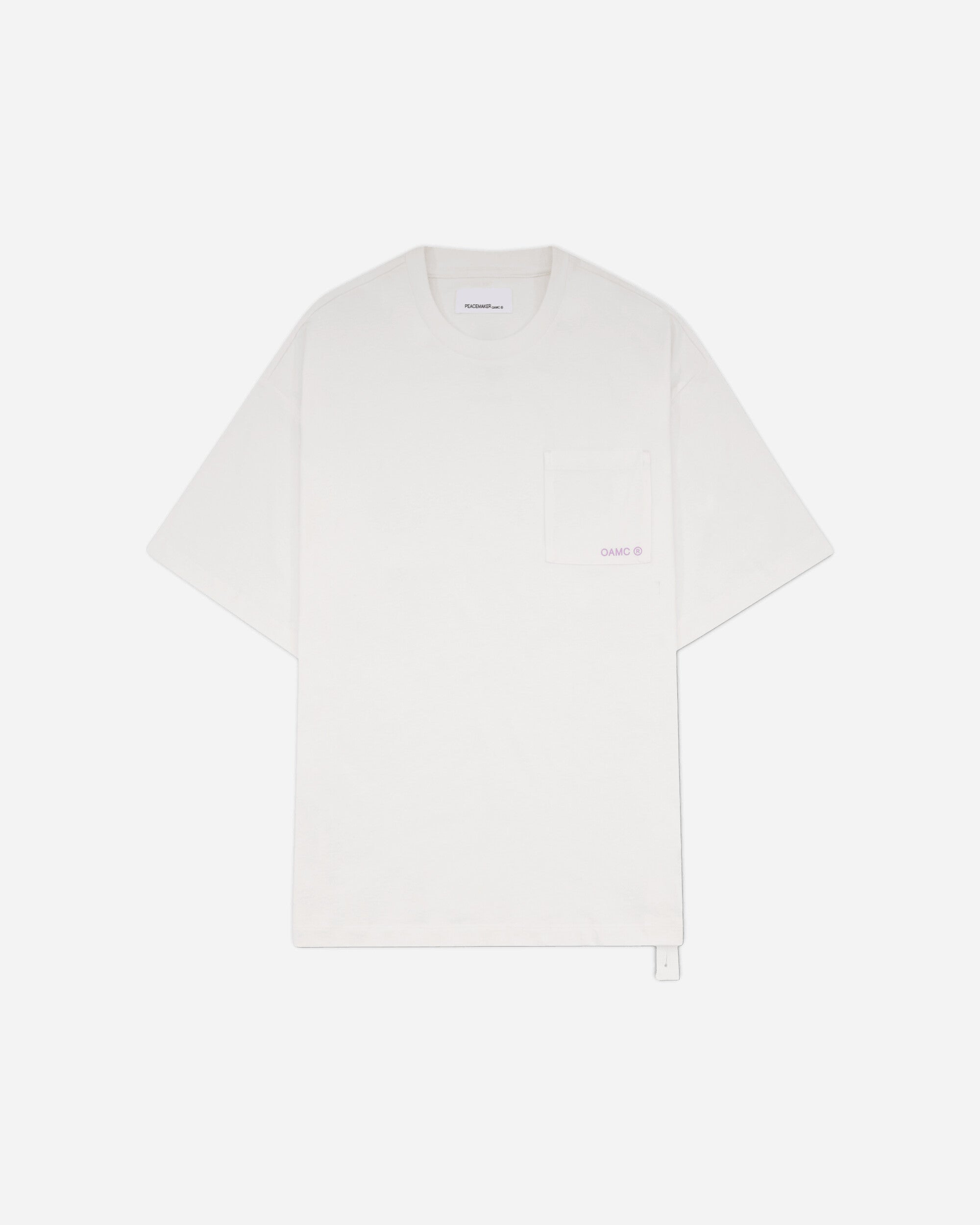 OAMC Peacemaker Pocket Tee  Landscape Print White T-Shirts Top PCM3OT03FJE001001 WHITE