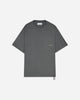 OAMC Peacemaker Pocket Tee  Stencil Print Gray T-Shirts Top PCM3OT03DJE001095 GRAY