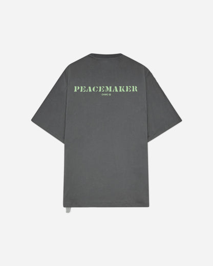OAMC Peacemaker Pocket Tee  Stencil Print Gray T-Shirts Top PCM3OT03DJE001095 GRAY
