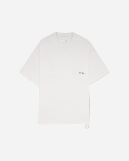 OAMC Peacemaker Pocket Tee  Stencil Print White T-Shirts Top PCM3OT03DJE001001 WHITE