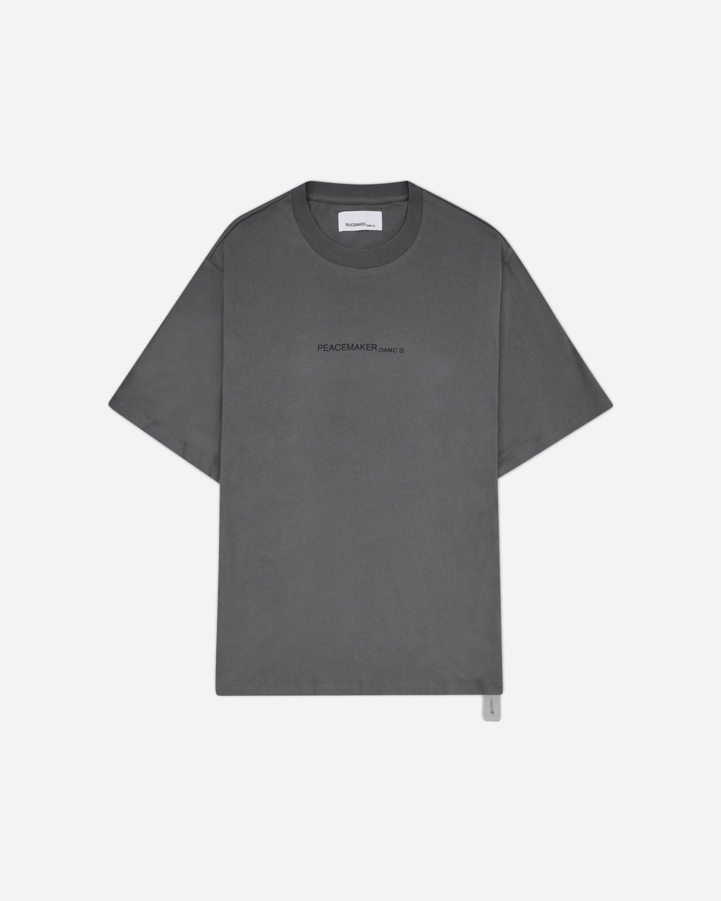 OAMC Peacemaker Regular Tee  Birds Print Gray T-Shirts Top PCM3OT01BJE001095 GRAY