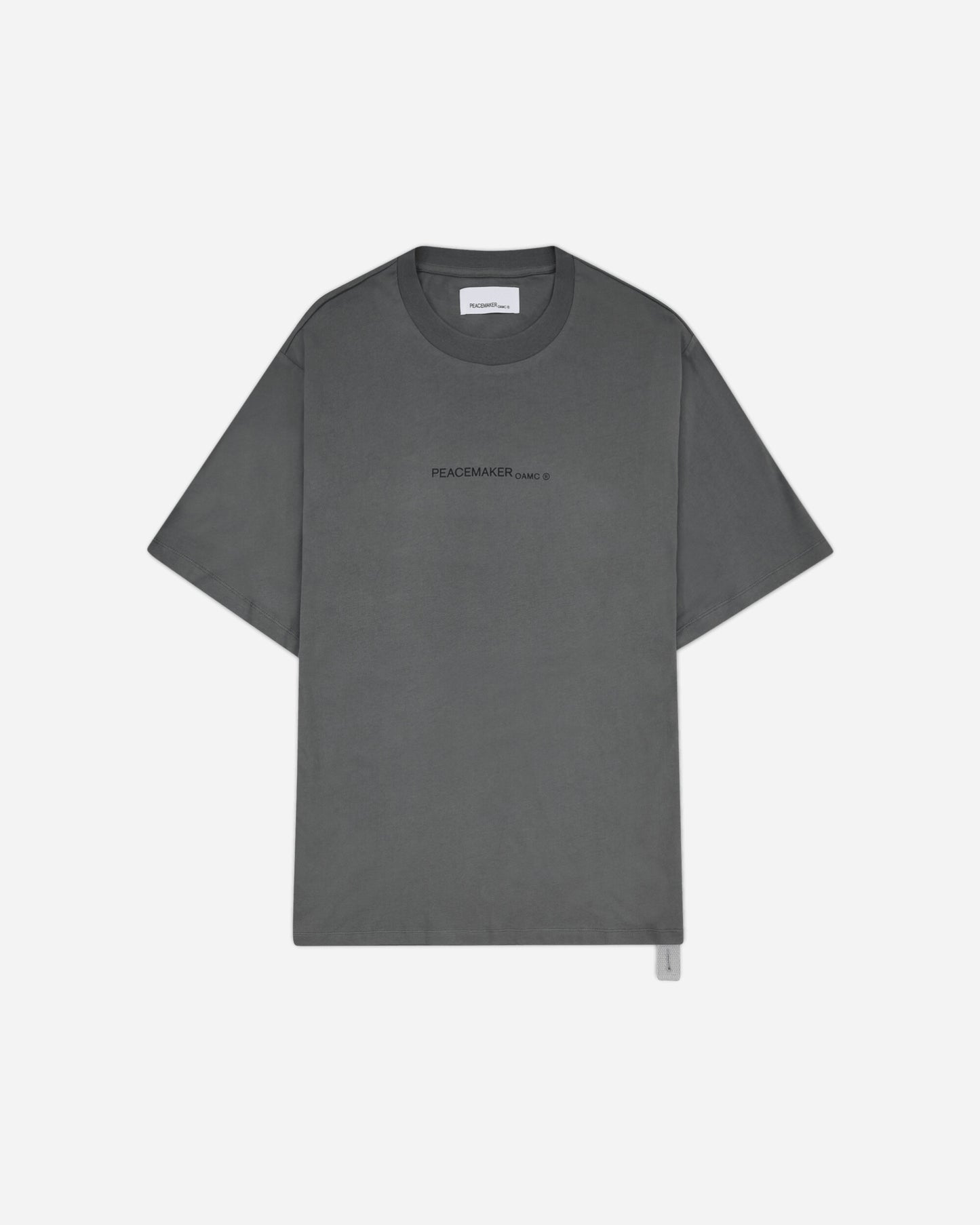 OAMC Peacemaker Regular Tee  Birds Print Gray T-Shirts Top PCM3OT01BJE001095 GRAY