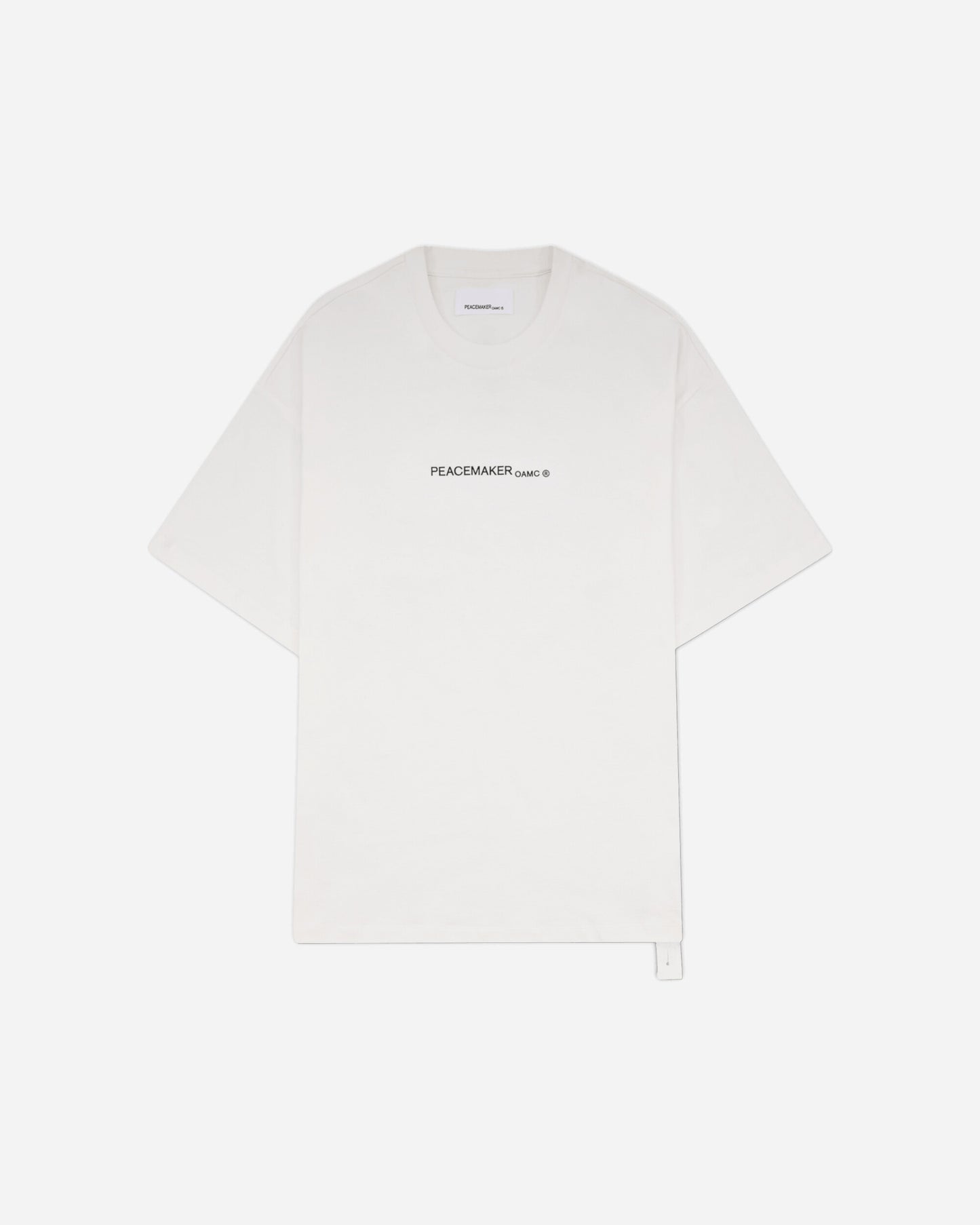 OAMC Peacemaker Regular Tee  Birds Print White T-Shirts Top PCM3OT01BJE001001 WHITE