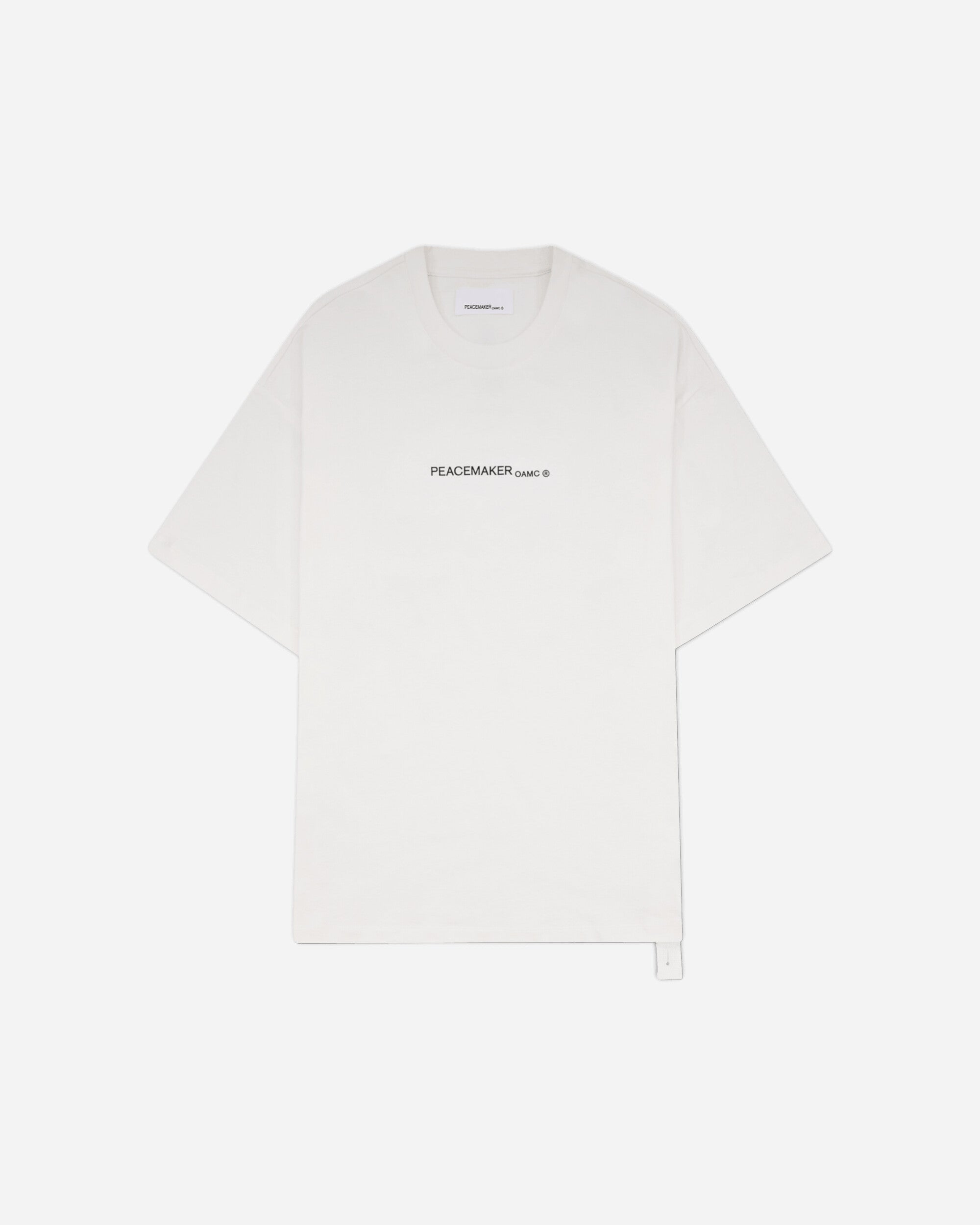 OAMC Peacemaker Regular Tee  Birds Print White T-Shirts Top PCM3OT01BJE001001 WHITE