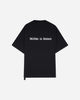OAMC Peacemaker Regular Tee  Halfway To Nowhere Print Black T-Shirts Top PCM3OT01AJE001099 BLACK