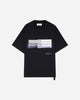 OAMC Peacemaker Regular Tee  Halfway To Nowhere Print Black T-Shirts Top PCM3OT01AJE001099 BLACK